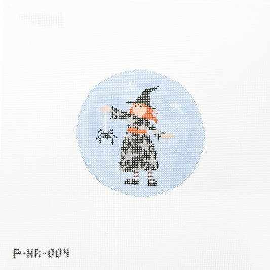 Witch with Spider Round