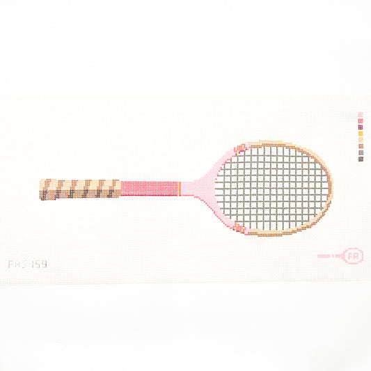 Pink Vintage Racket (pillow size)
