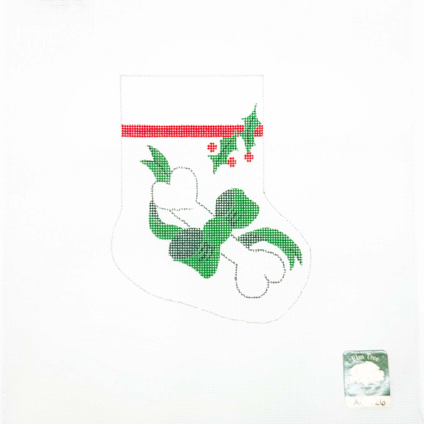 Dog Bone Mini Stocking