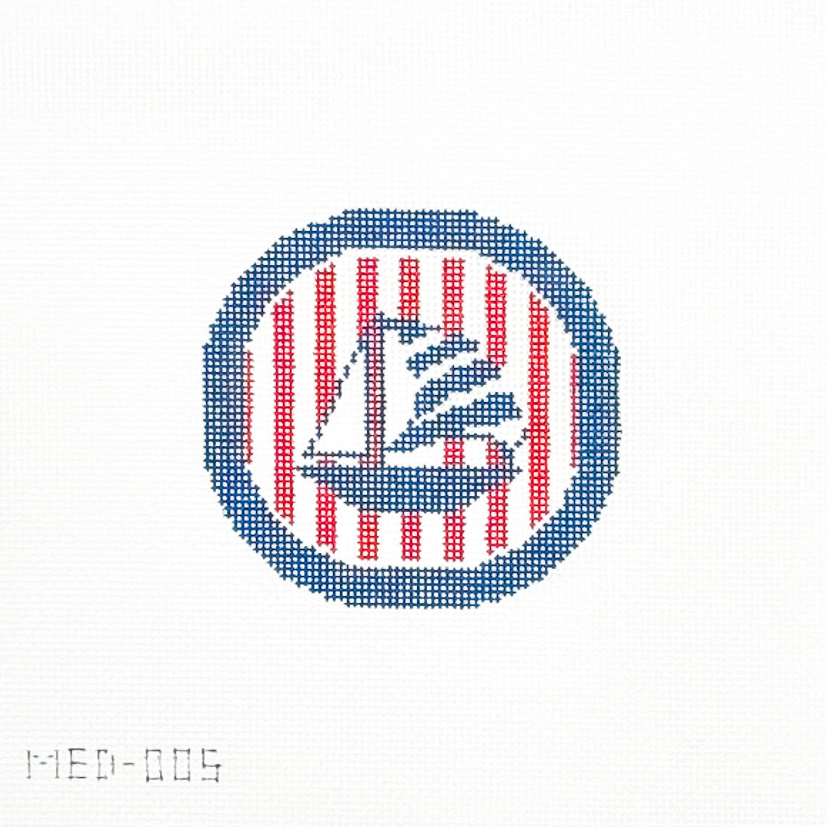 Sailing with Red Stripes