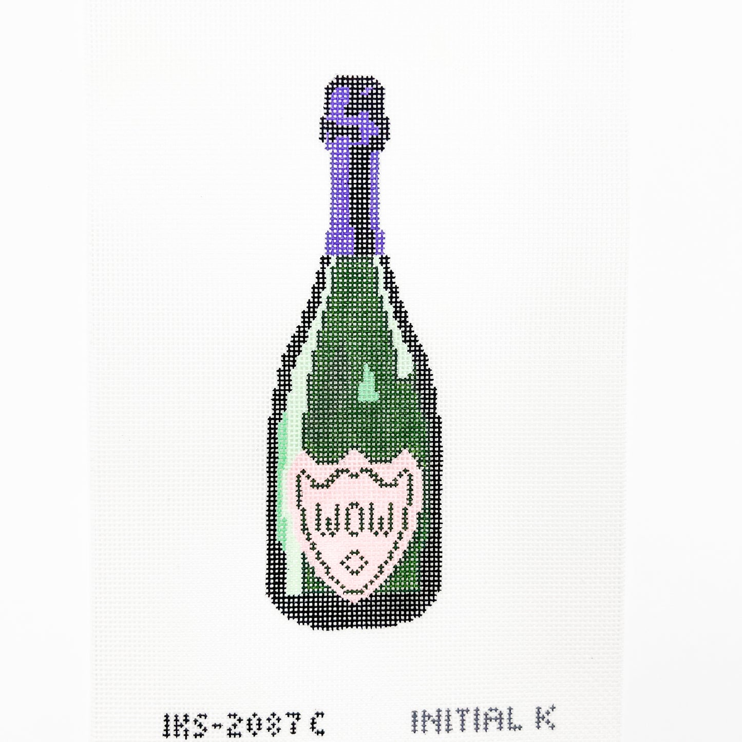 Wow Champagne Ornament