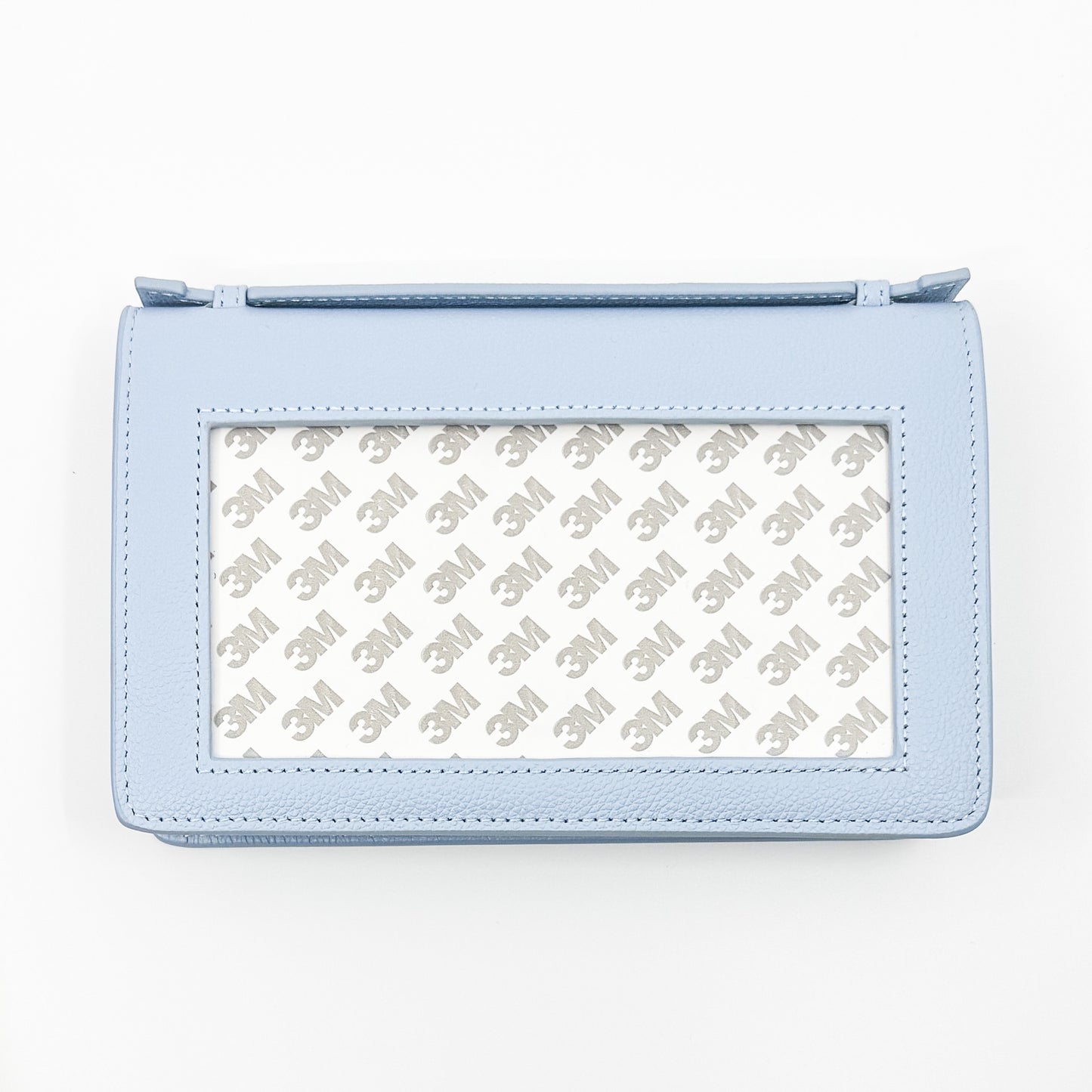 Everyday Clutch in Baby Blue Leather