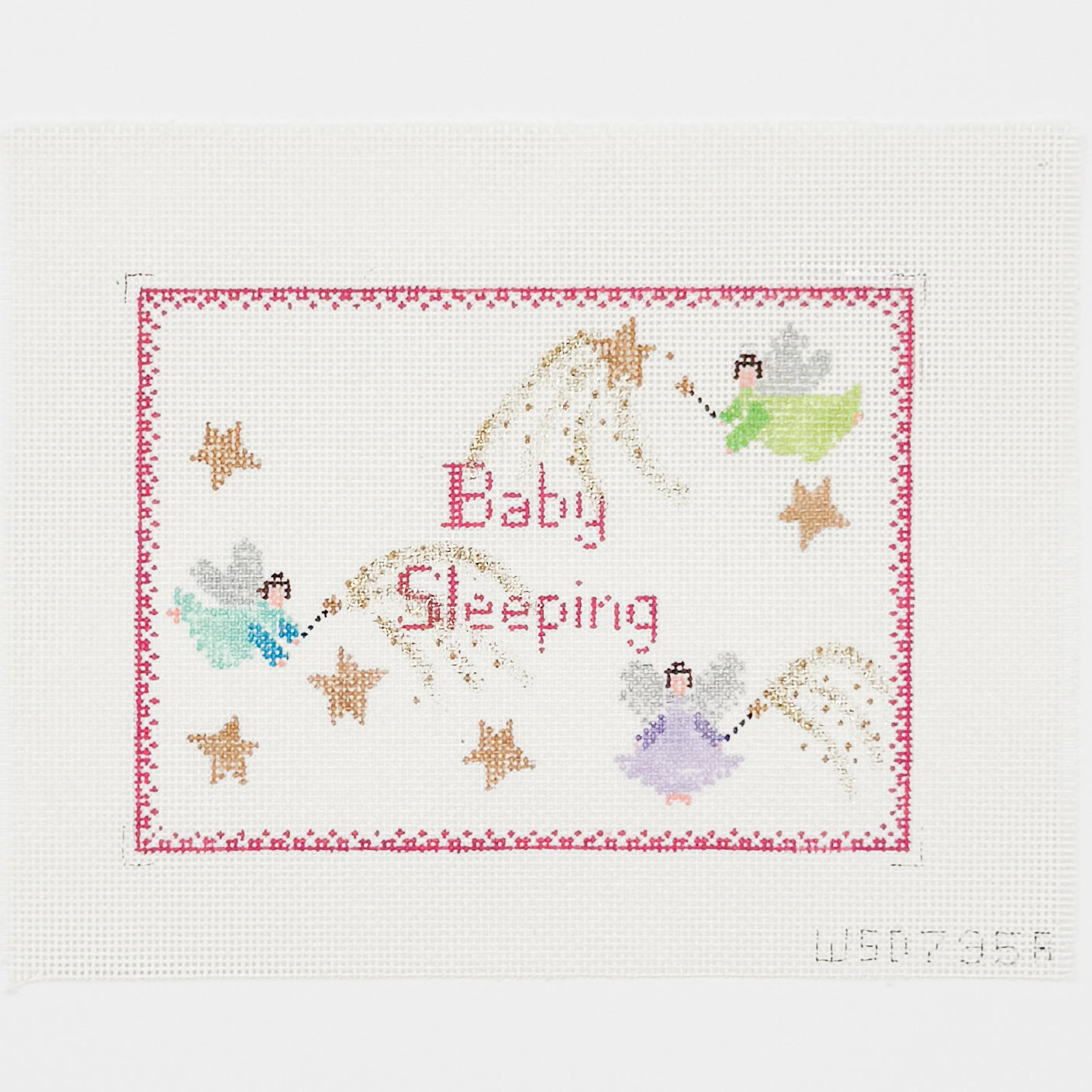 Baby Sleeping with Fairies