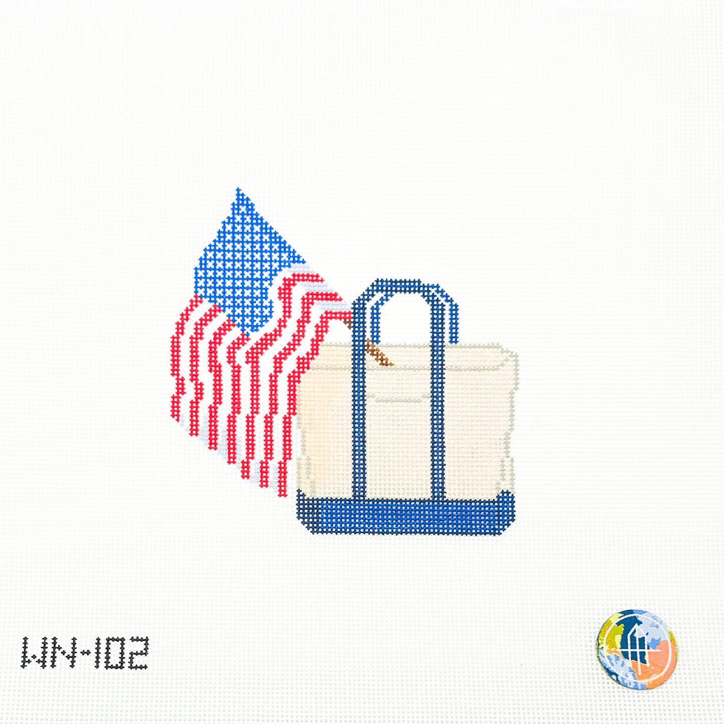 Americana Boat Tote