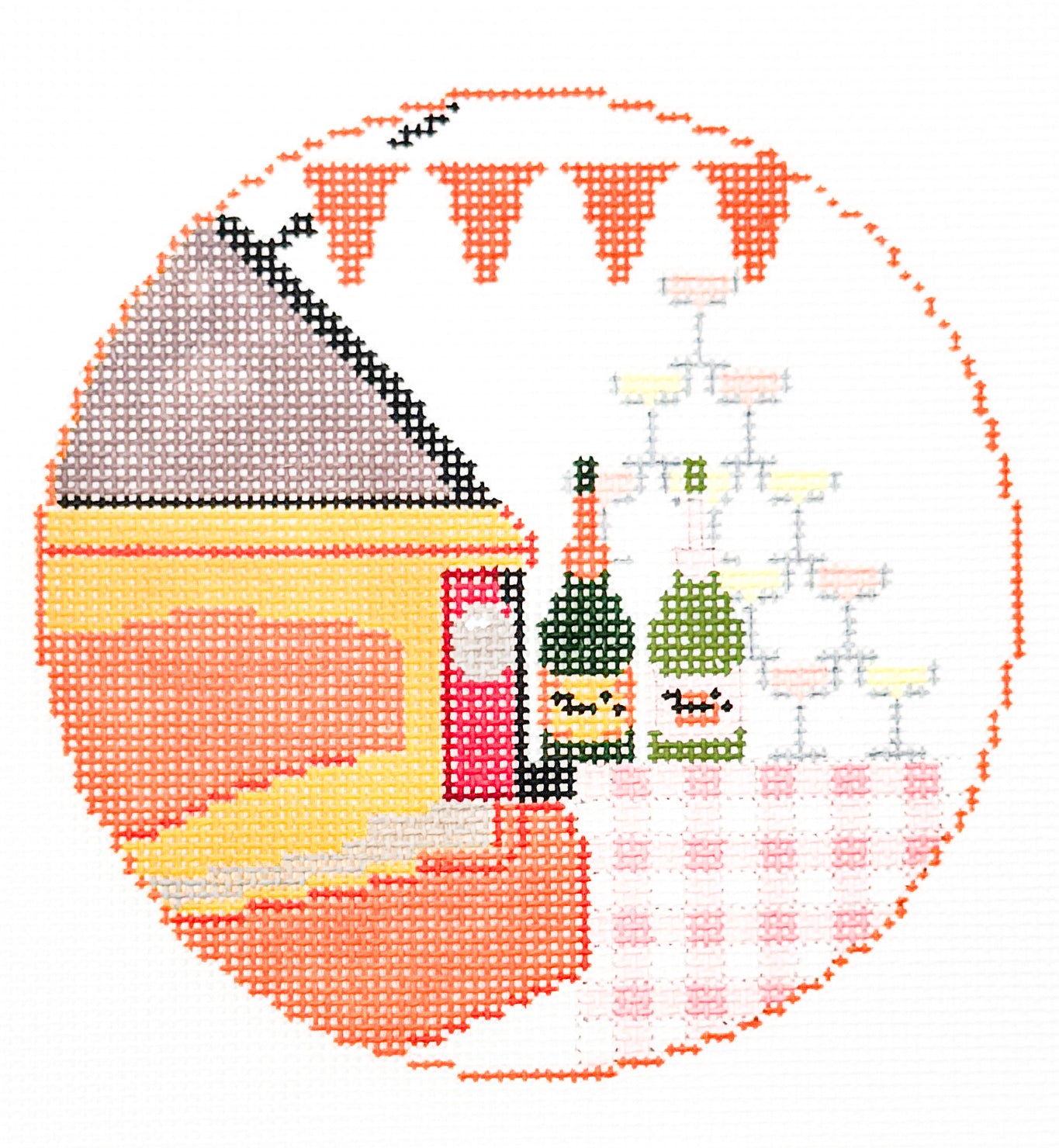 Tailgate Series - Orange + Champagne