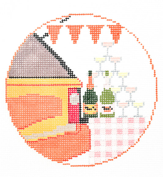 Tailgate Series - Orange + Champagne