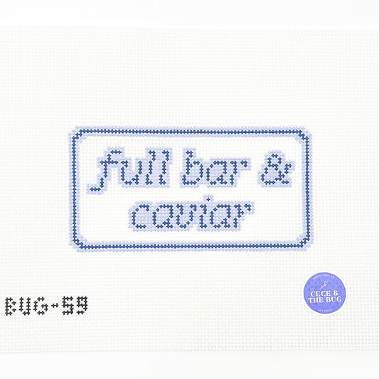 Full Bar and Caviar