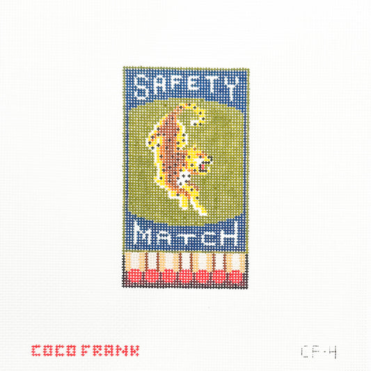 Vintage Leopard Match Box