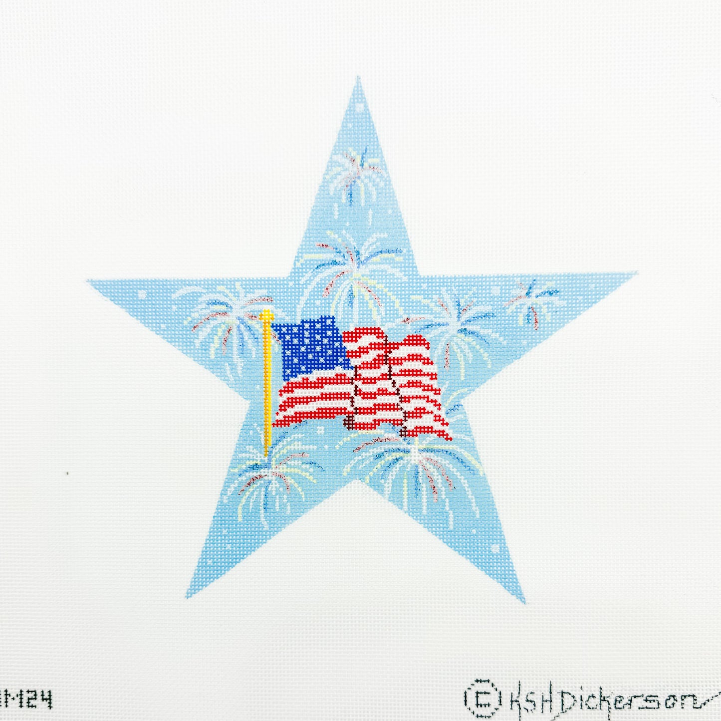 American Flag Star