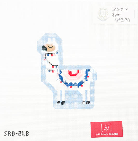 Larry Llama Light Blue