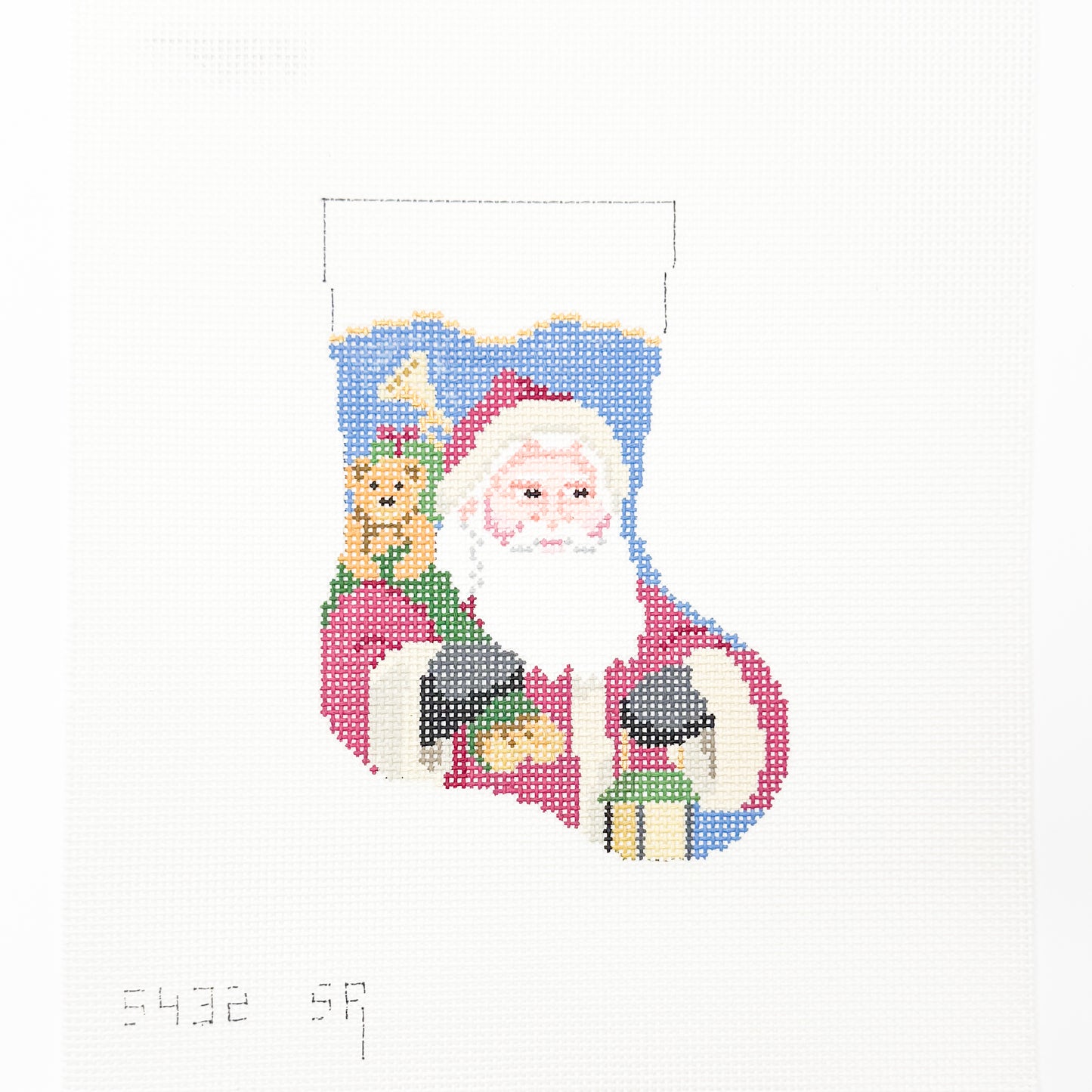 Old World Santa Mini Stocking