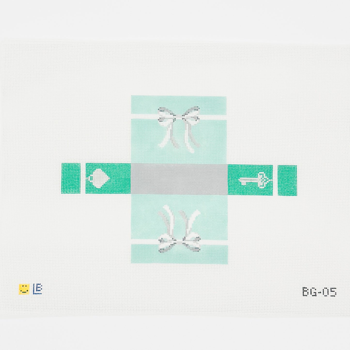 Turquoise Blue 3D Bag