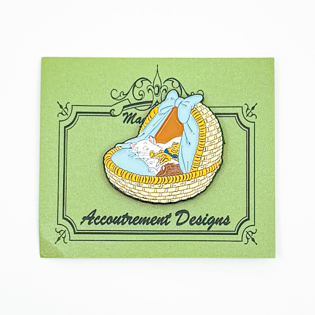 Marie + Friends in Basket Needle Minder