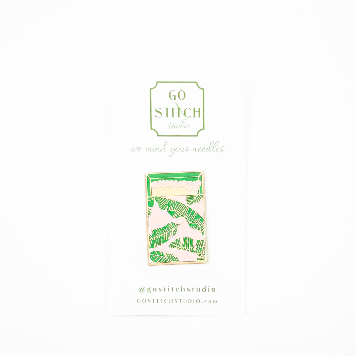 Palm Beach Matchbox Needle Minder