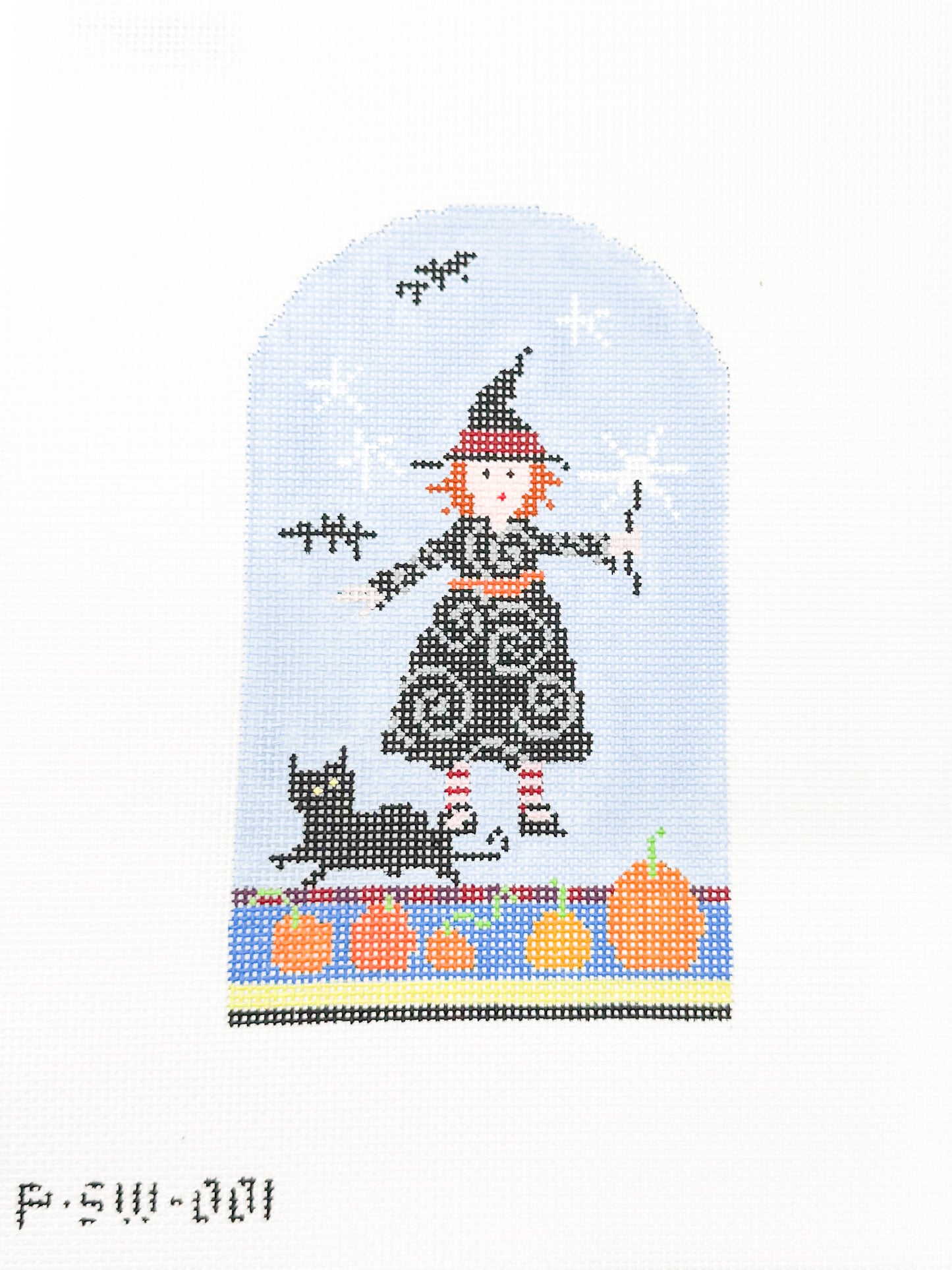 Witch with Wand Domed Stand Up