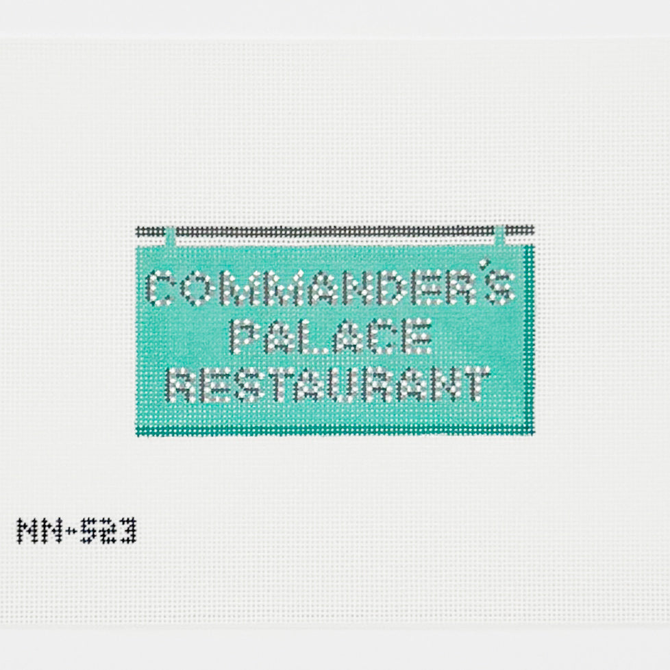 Commander's Palace Sign