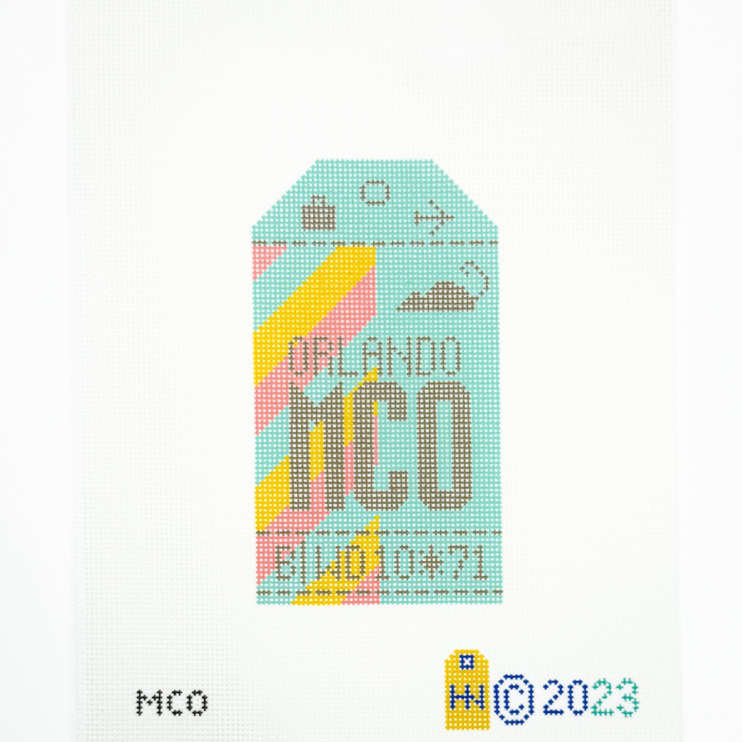 Orlando MCO Travel Tag