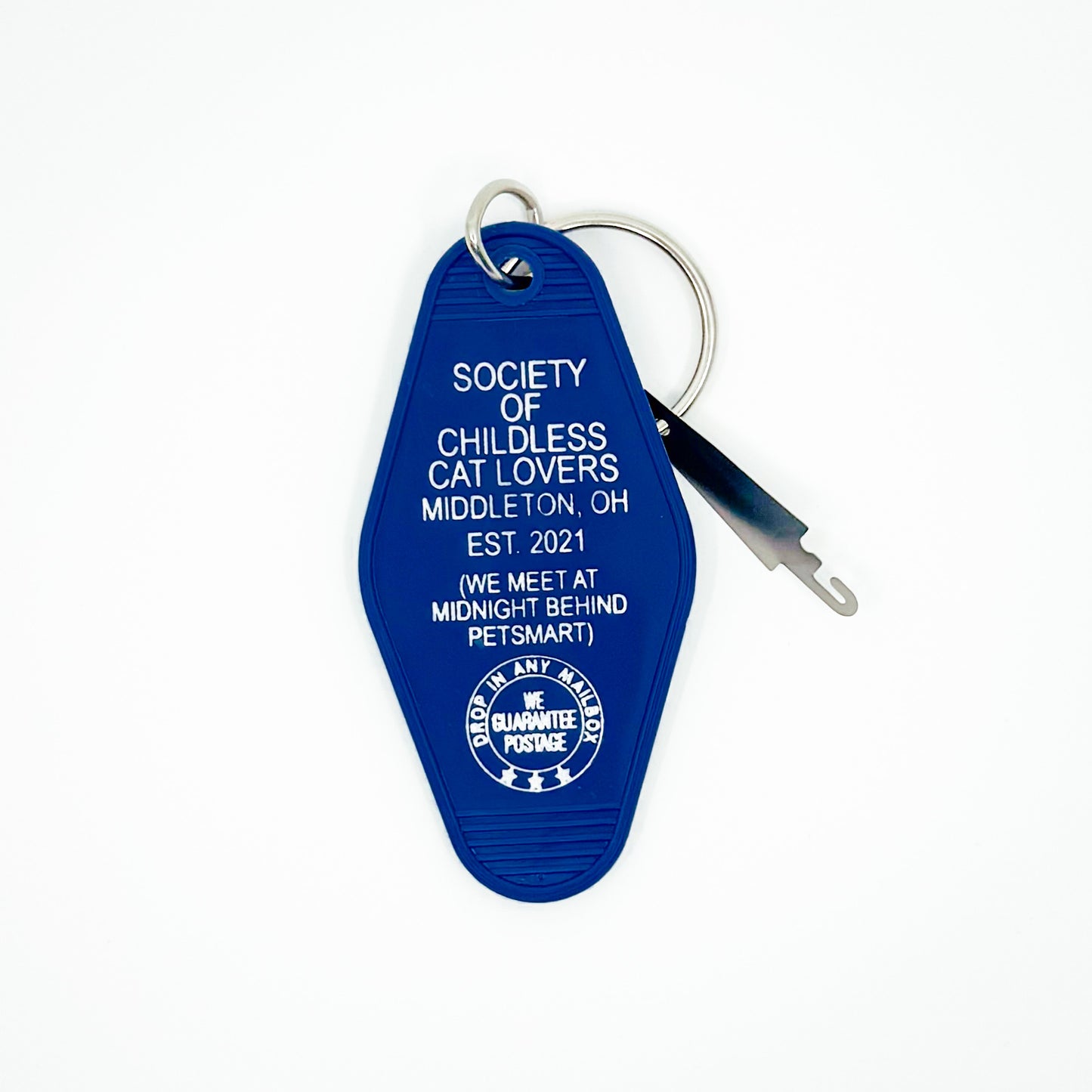 Society of Childless Cat Lovers Hotel Key Threader