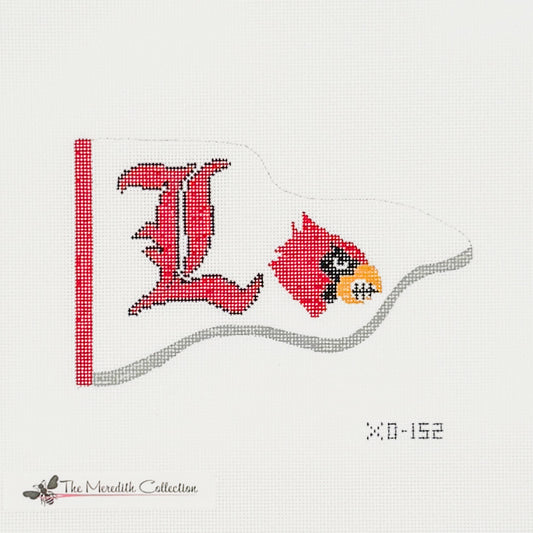 U of L Cardinal Pennant