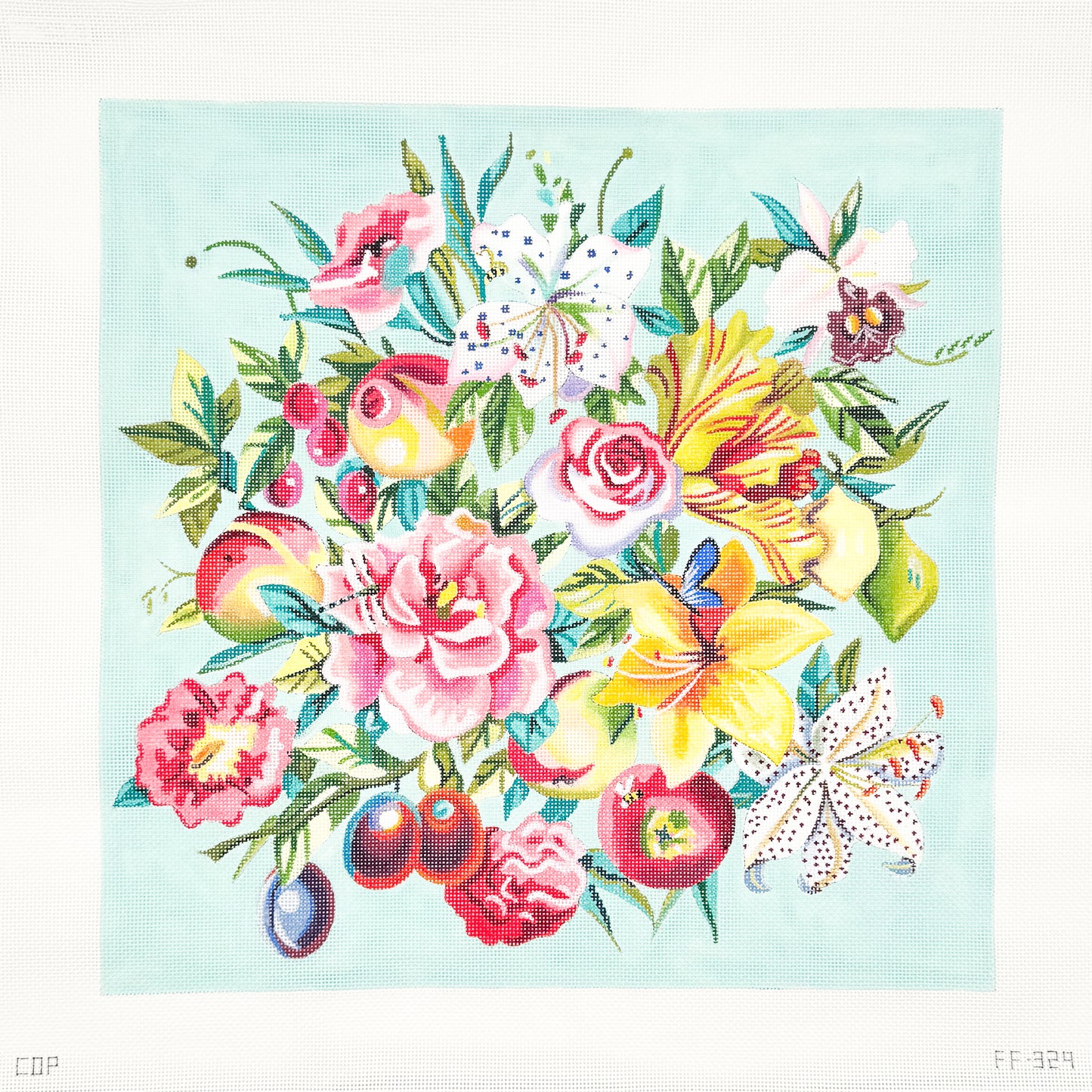 Floral Bouquet Tapestry