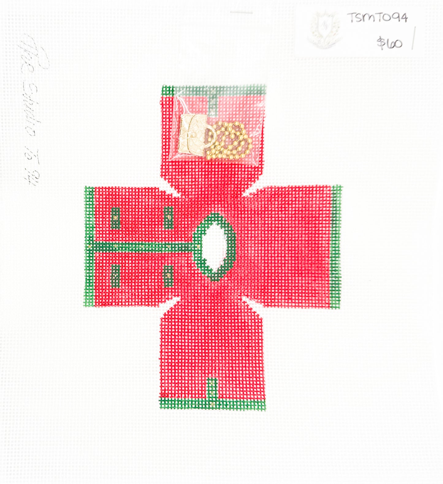 Red and Green Holiday Shopper 3D Topper