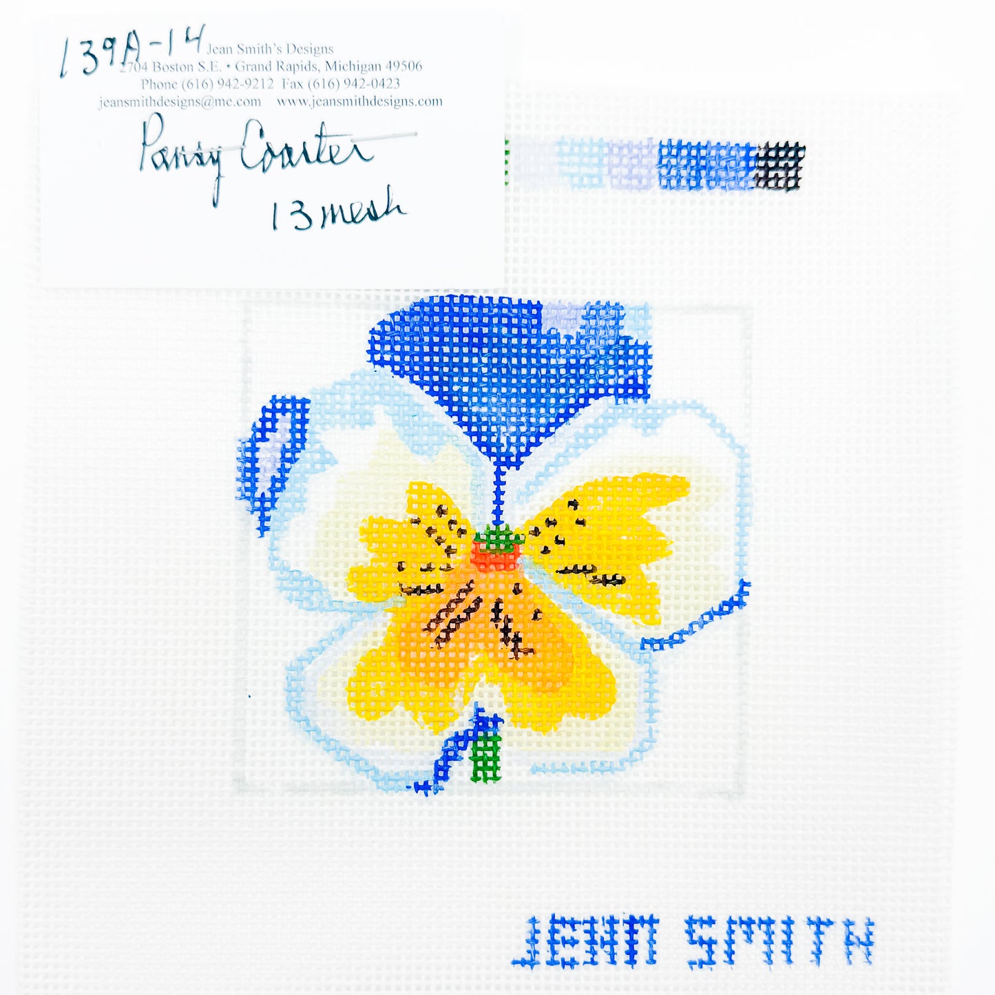 Pansy Coaster