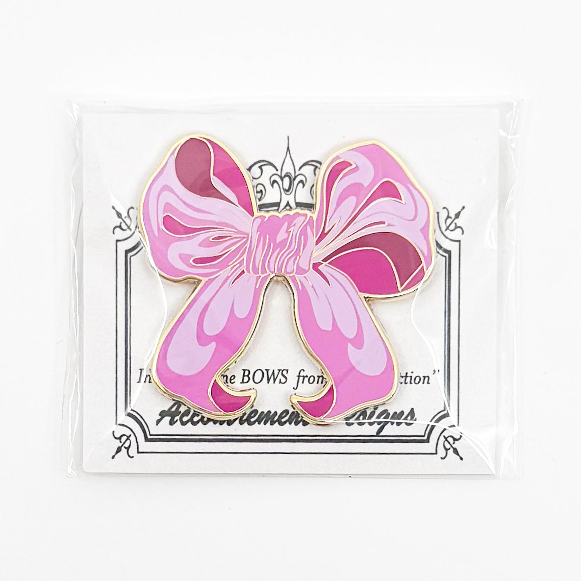 Pink Bow Needle Minder