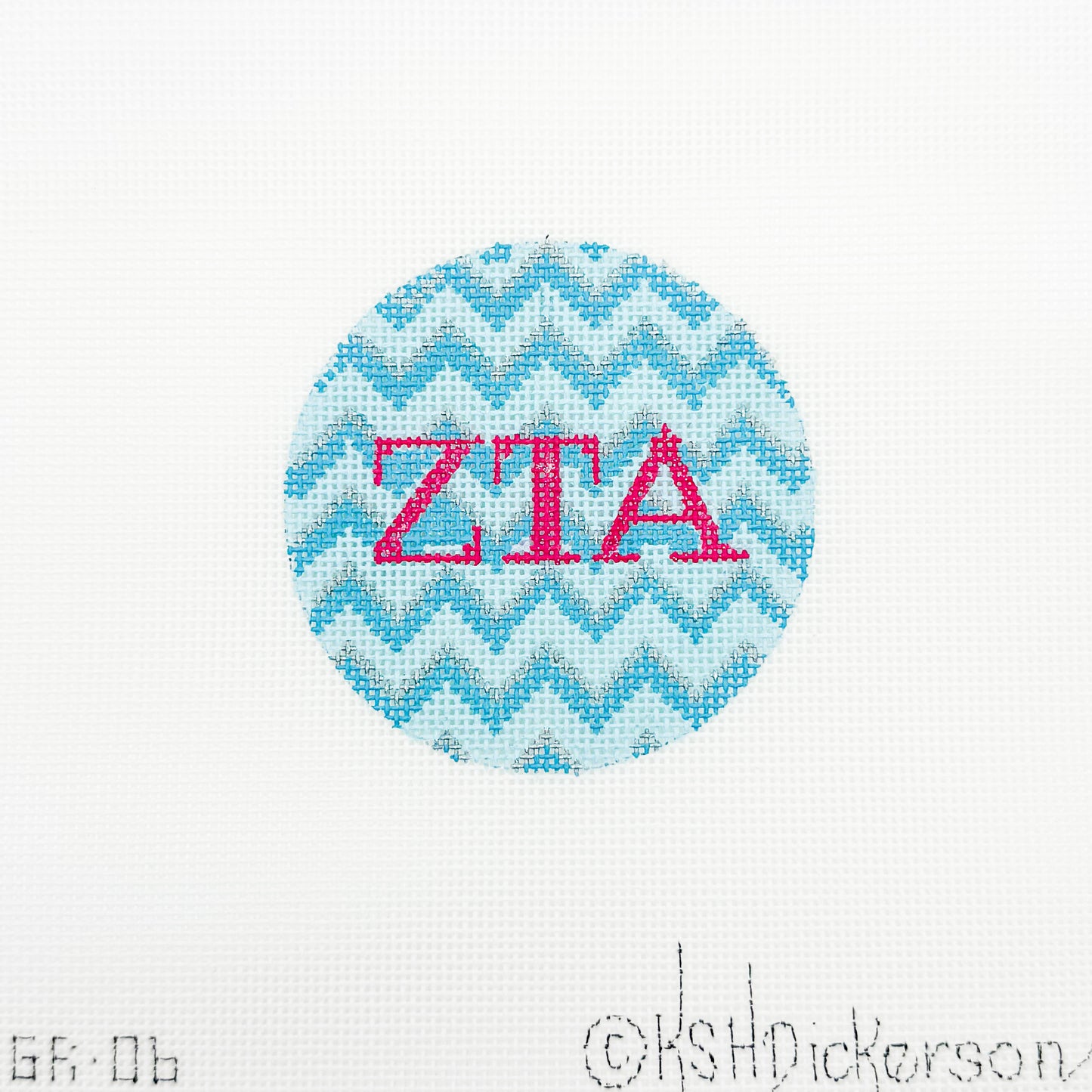 Zeta Chevron Round