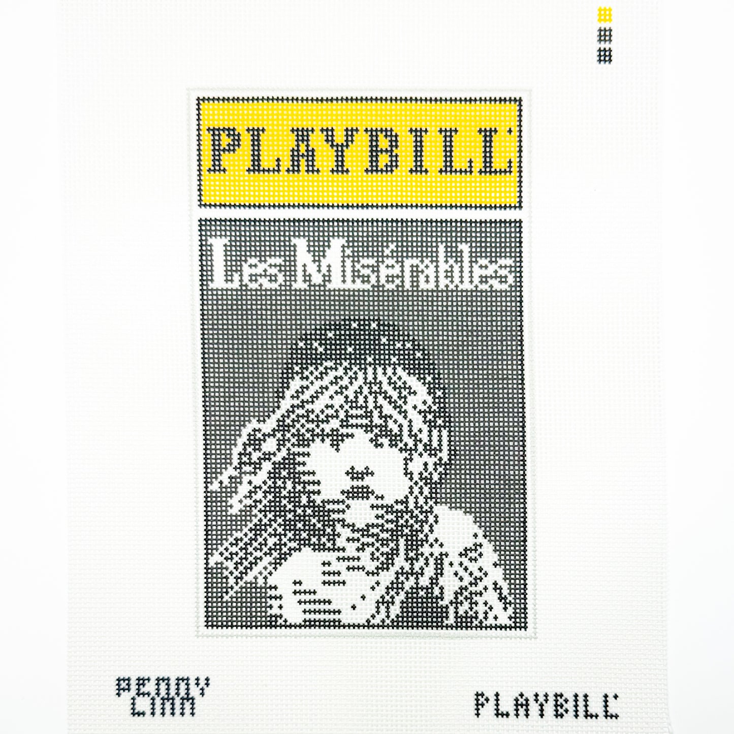 Life-Sized Les Miserables Playbill