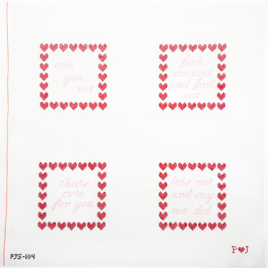 Love Letter Coaster Set