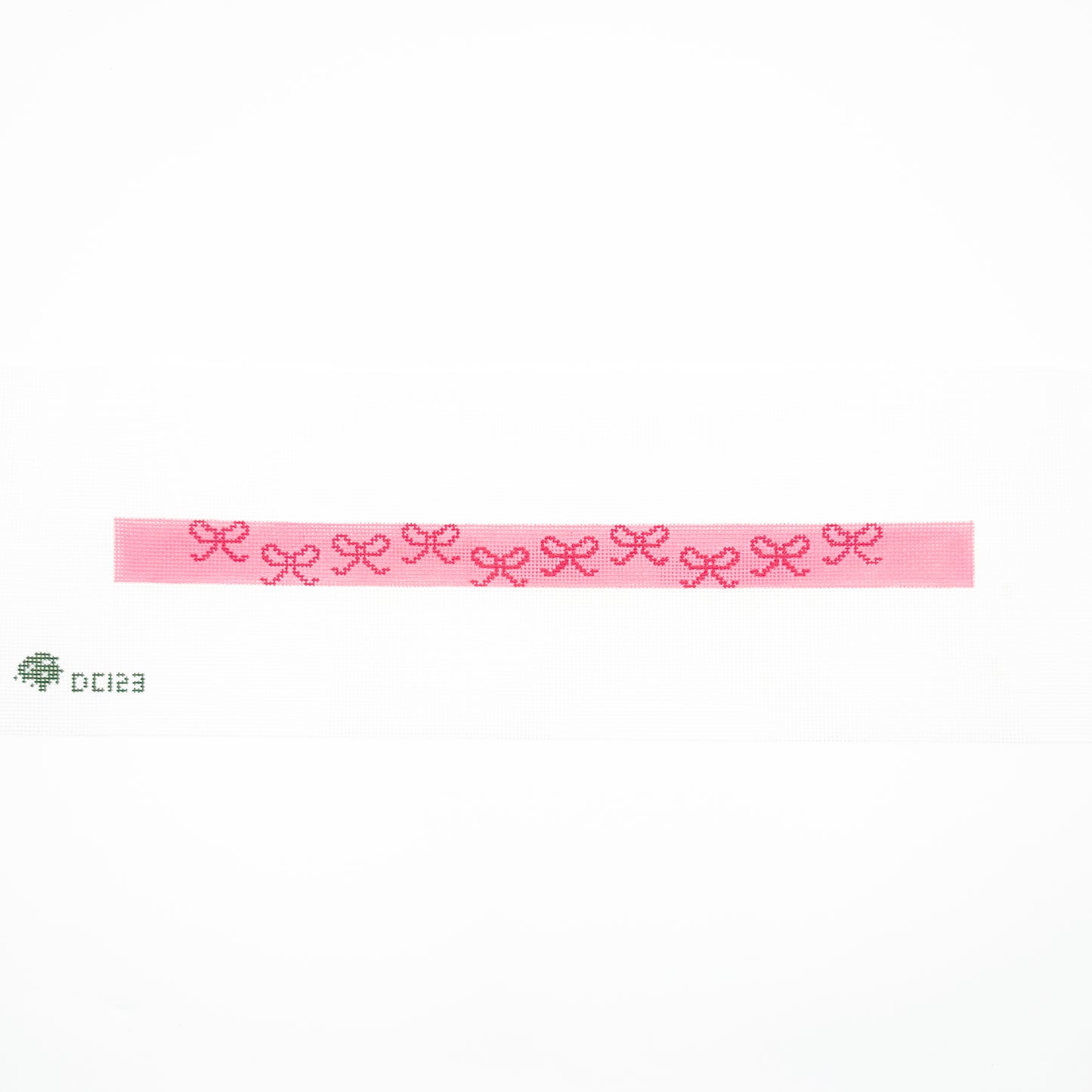 Pink Bows Dog Collar / Hat Band / Looped Key Fob