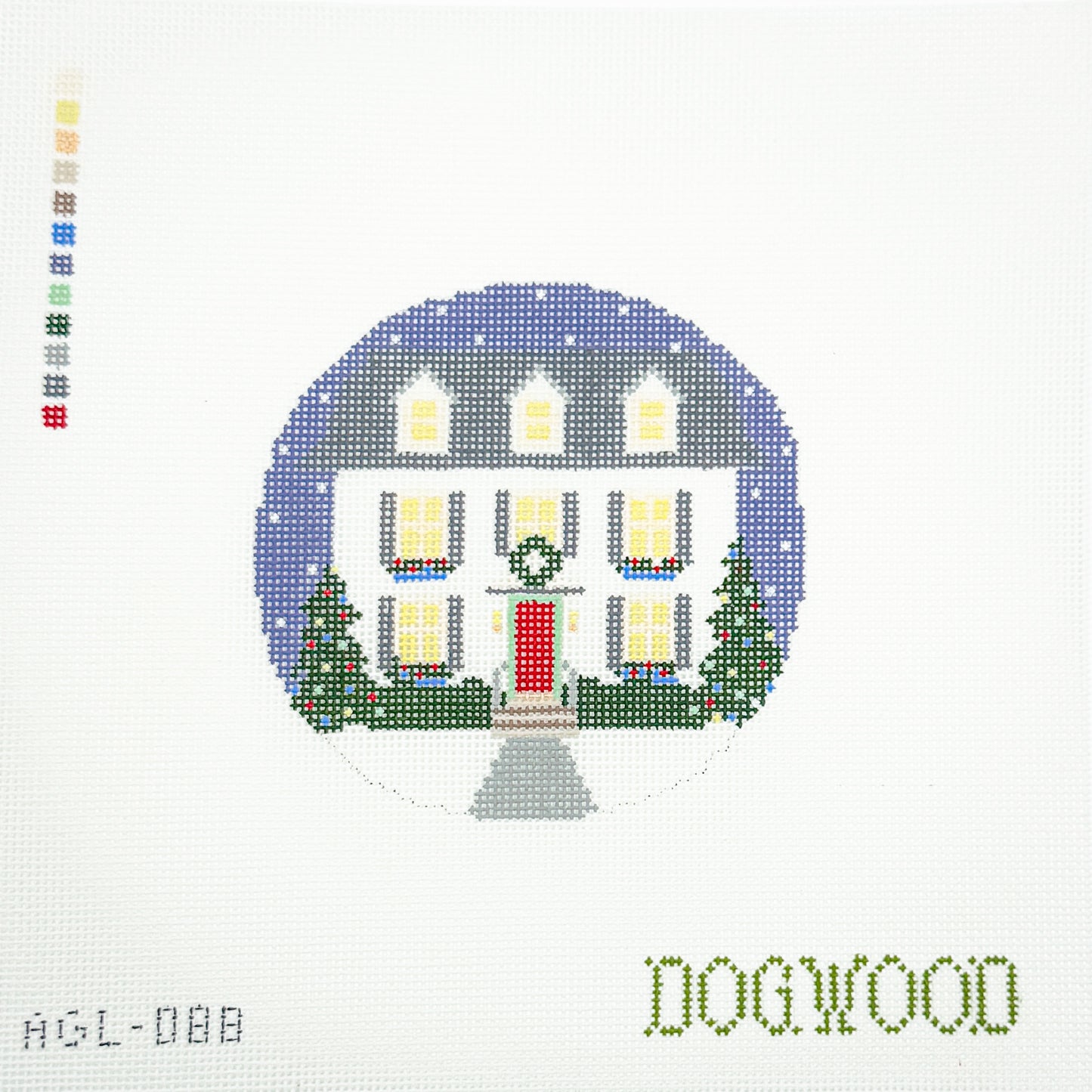Christmas Clapboard House