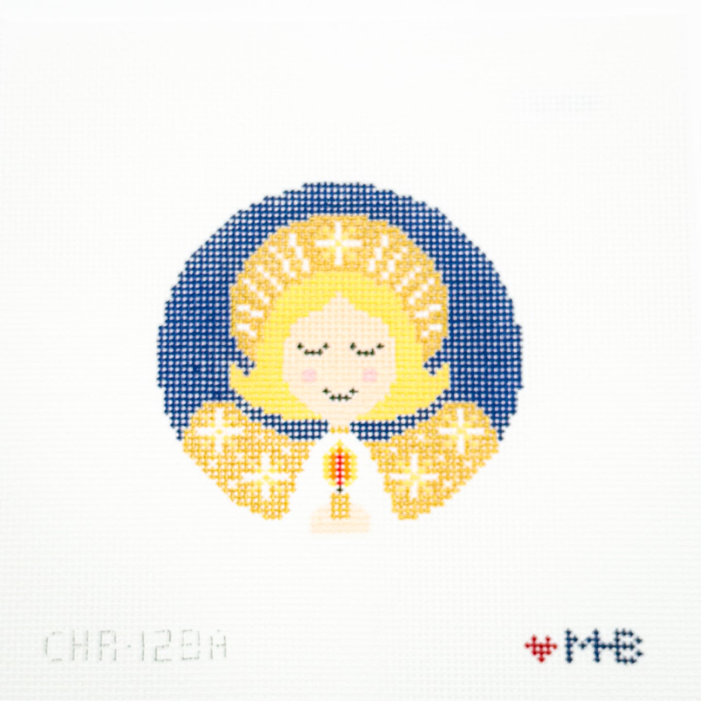 Blonde Angel Round
