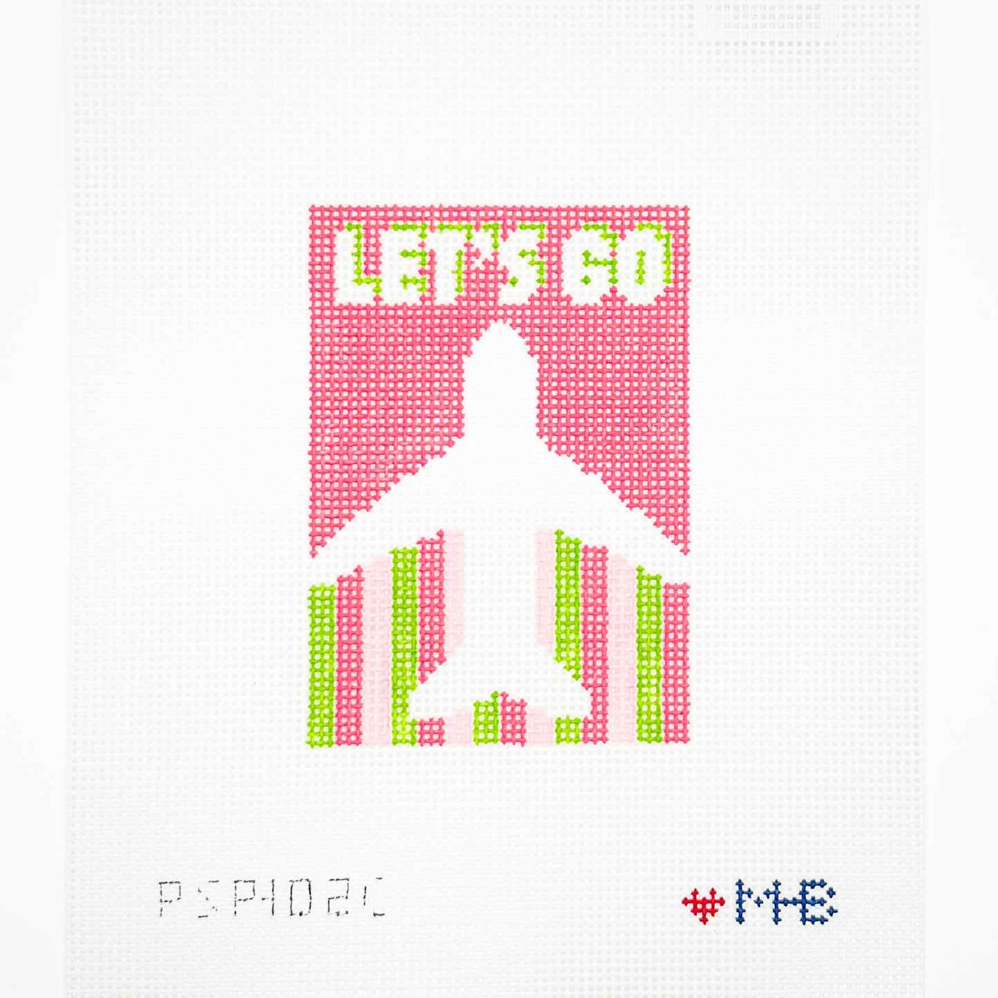 Let’s Go Passport Insert - Pink and Green