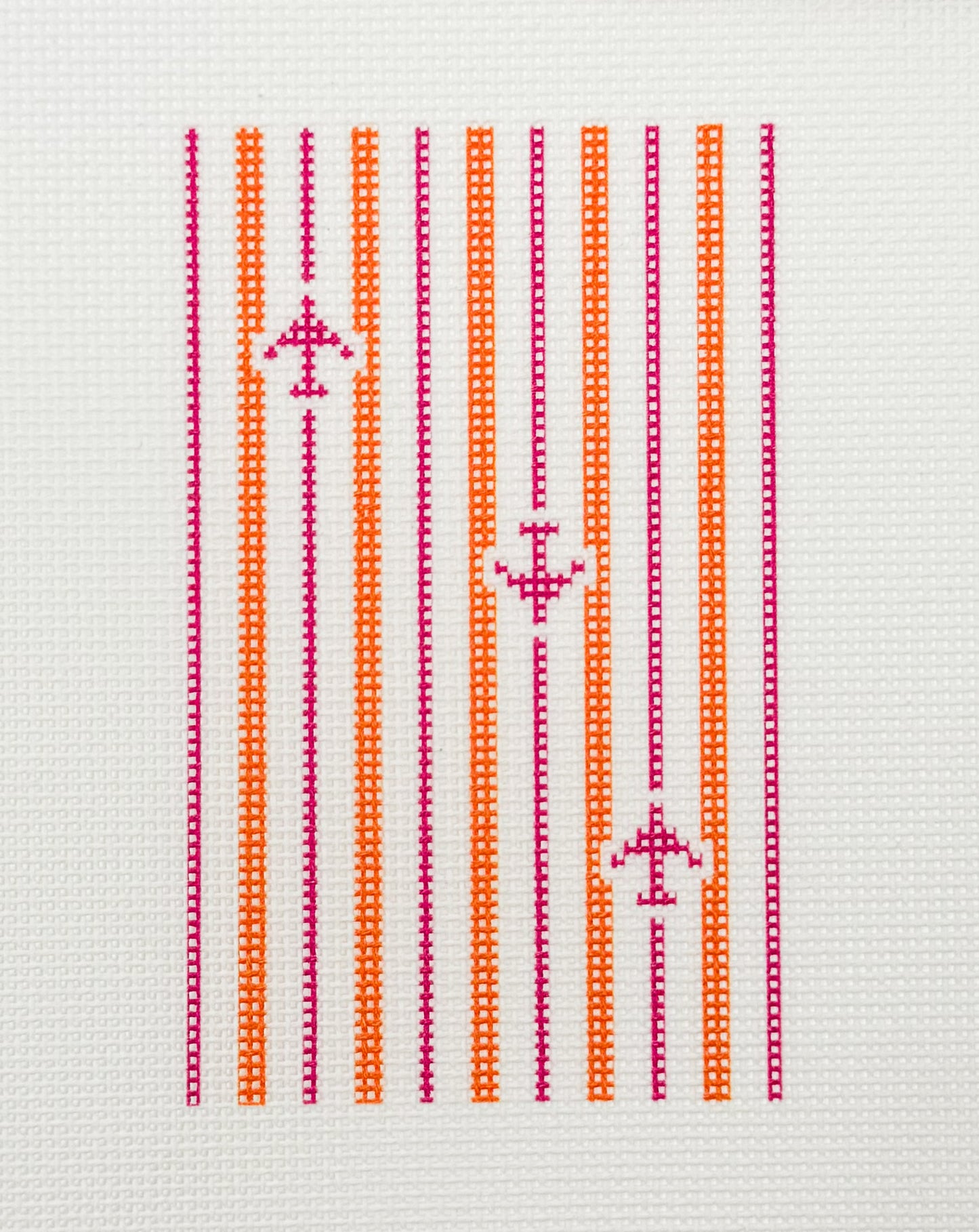 Airplanes with Orange Stripes Passport Insert