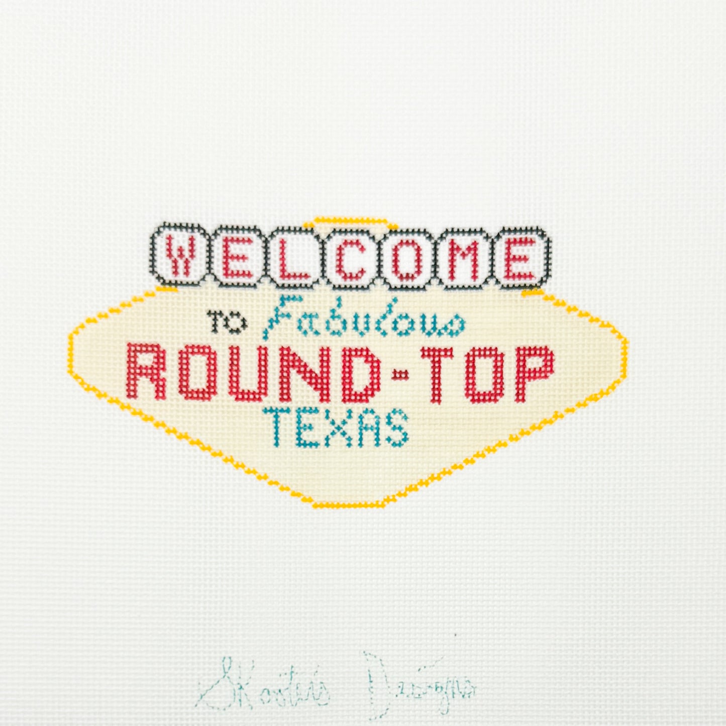 Round Top Sign