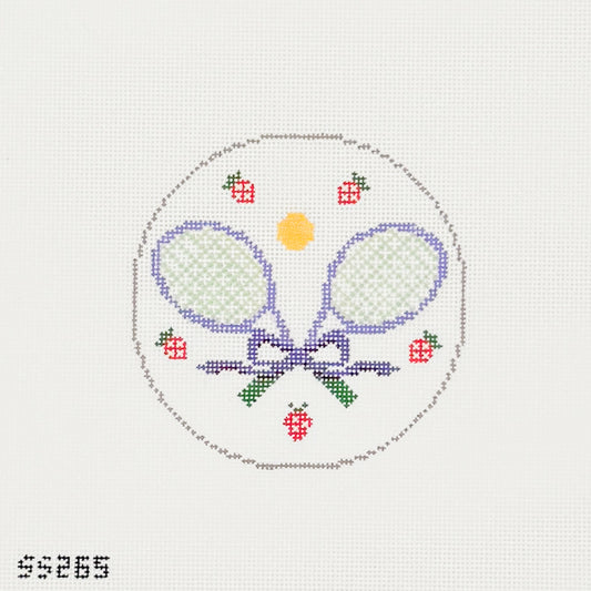 Wimbledon Rackets and Strawberries Round