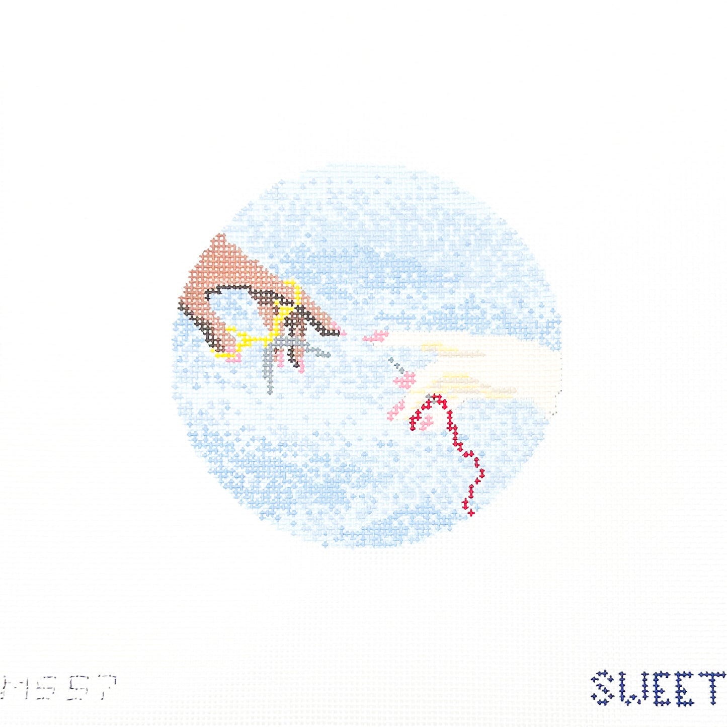 Creation of a Needlepointer Round