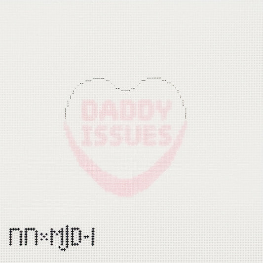 Daddy Issues Conversation Heart