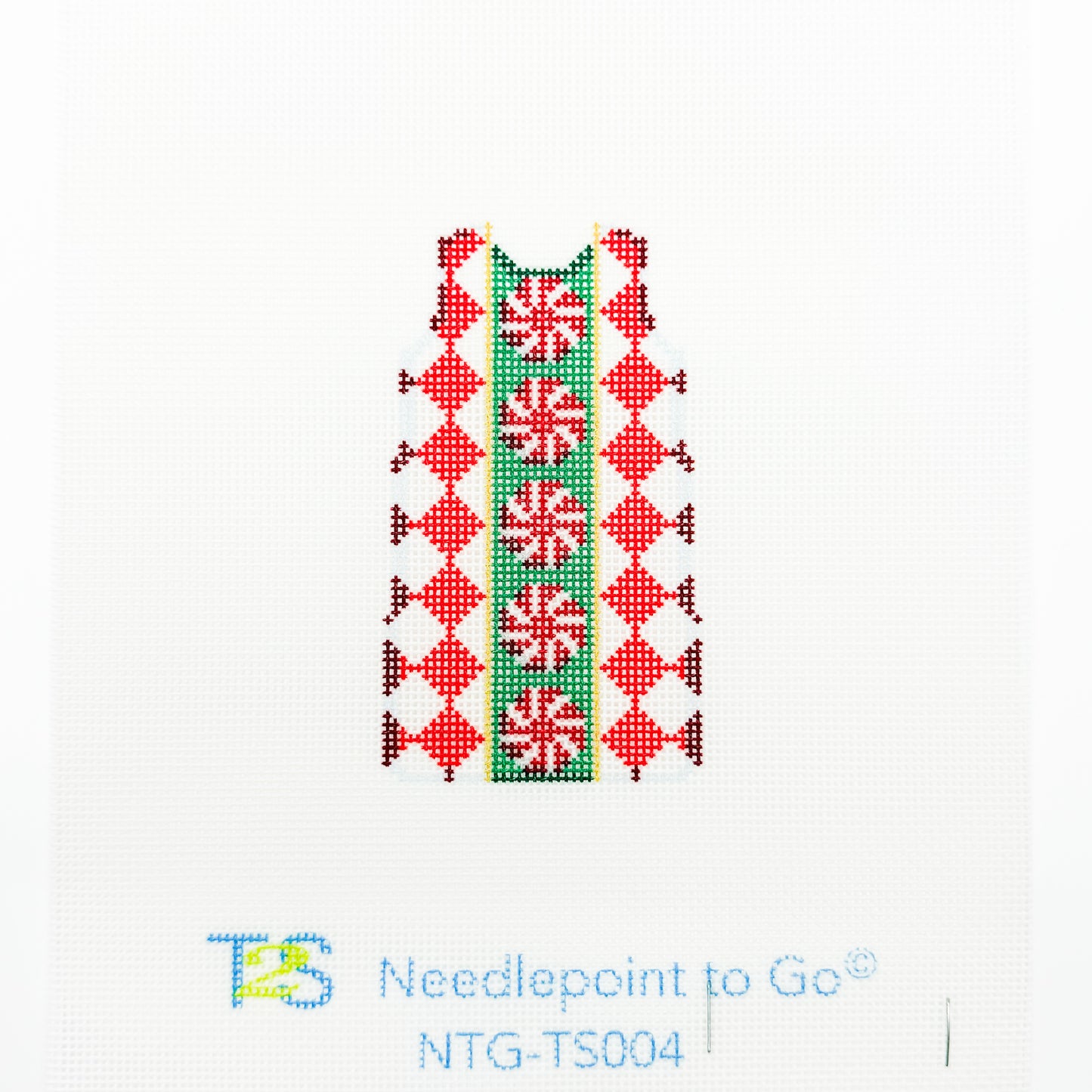 Candy Cane Border Mini Shift