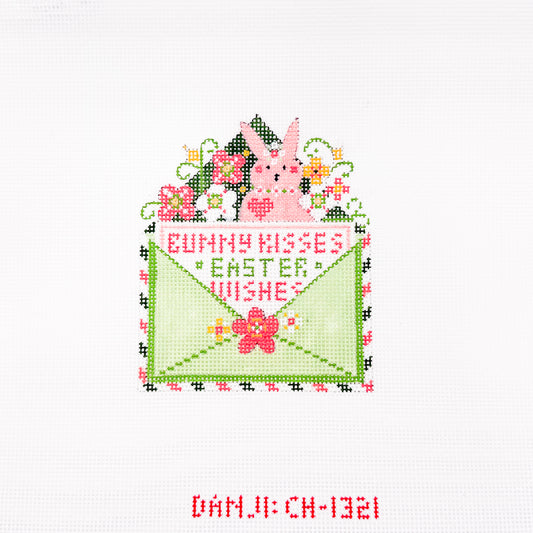 Bunny Kisses Easter Wishes Letter