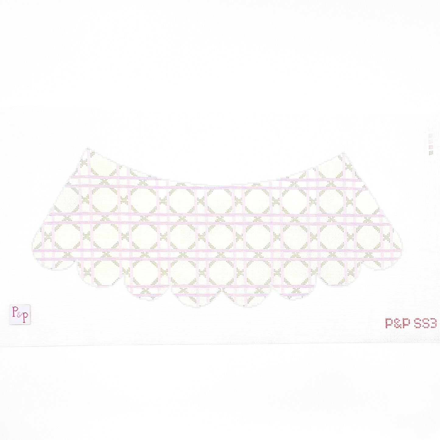 Lavender Cane Lampshade