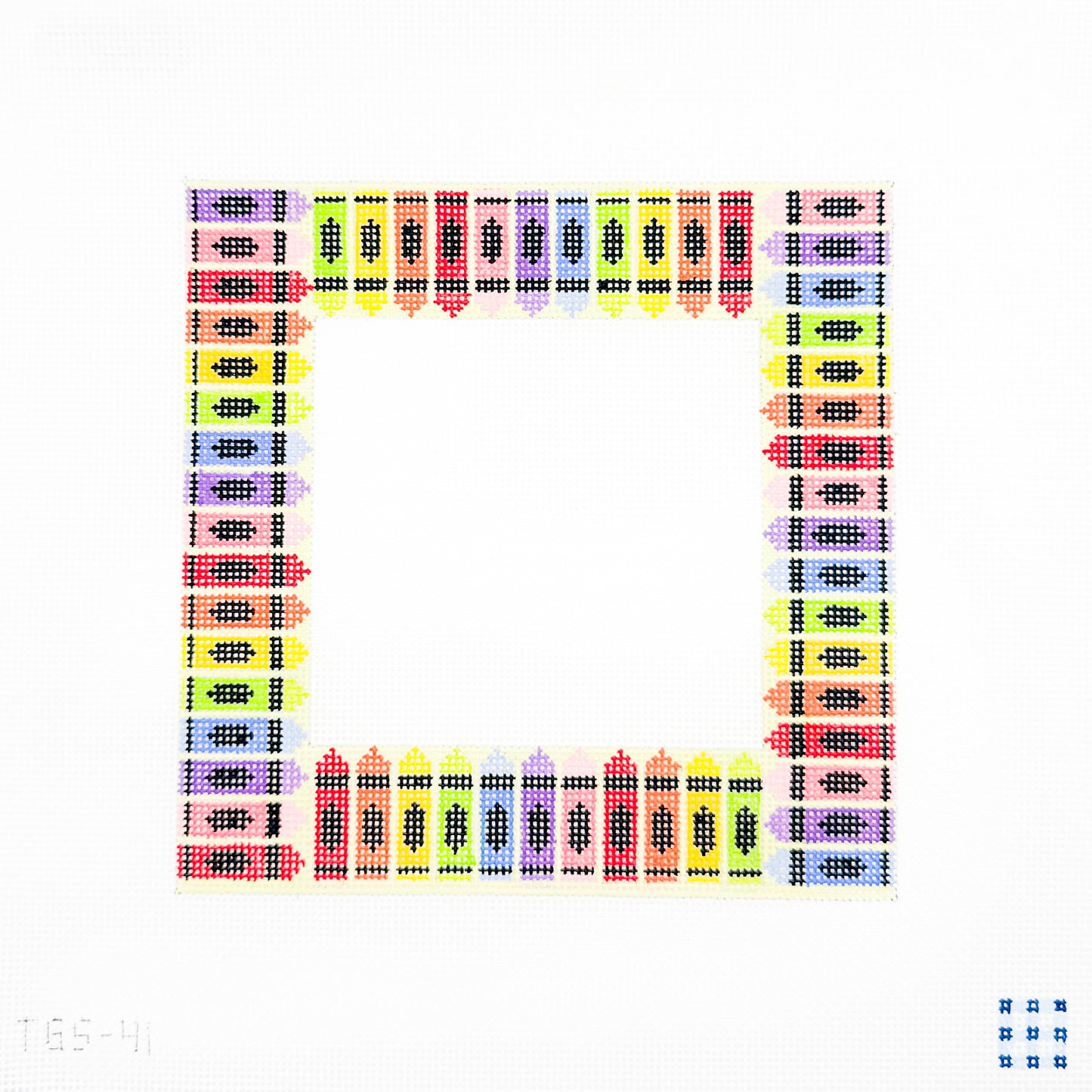 Crayon Square Picture Frame