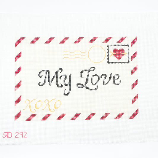 My Love Large Pillow