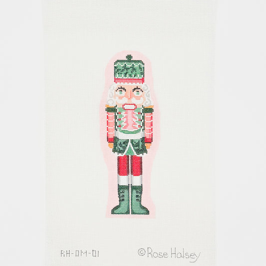 Pink and Green Nutcracker