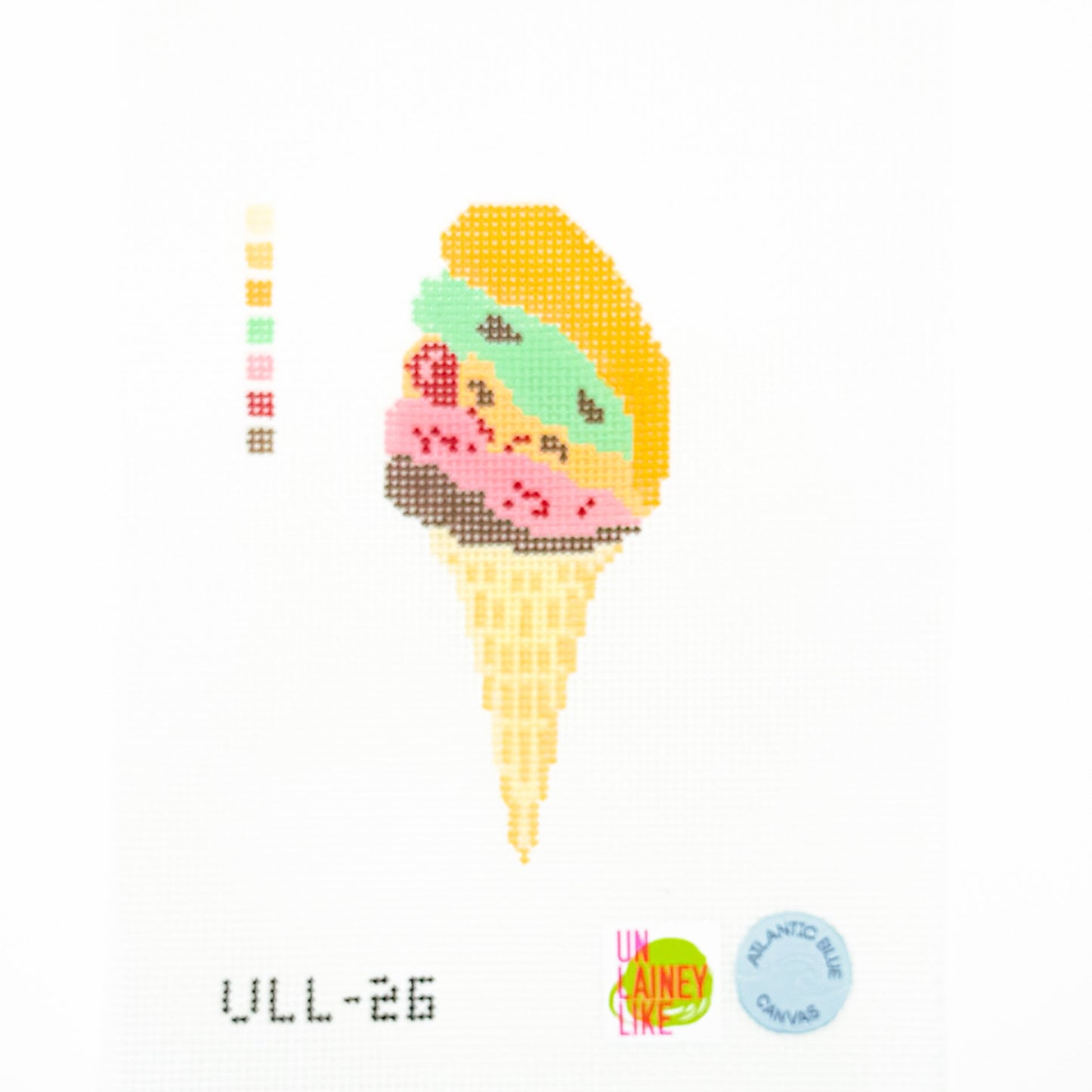 Rainbow Ice Cream Cone