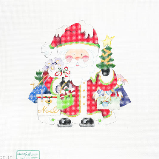 Supersize Shopping Squatty Santa