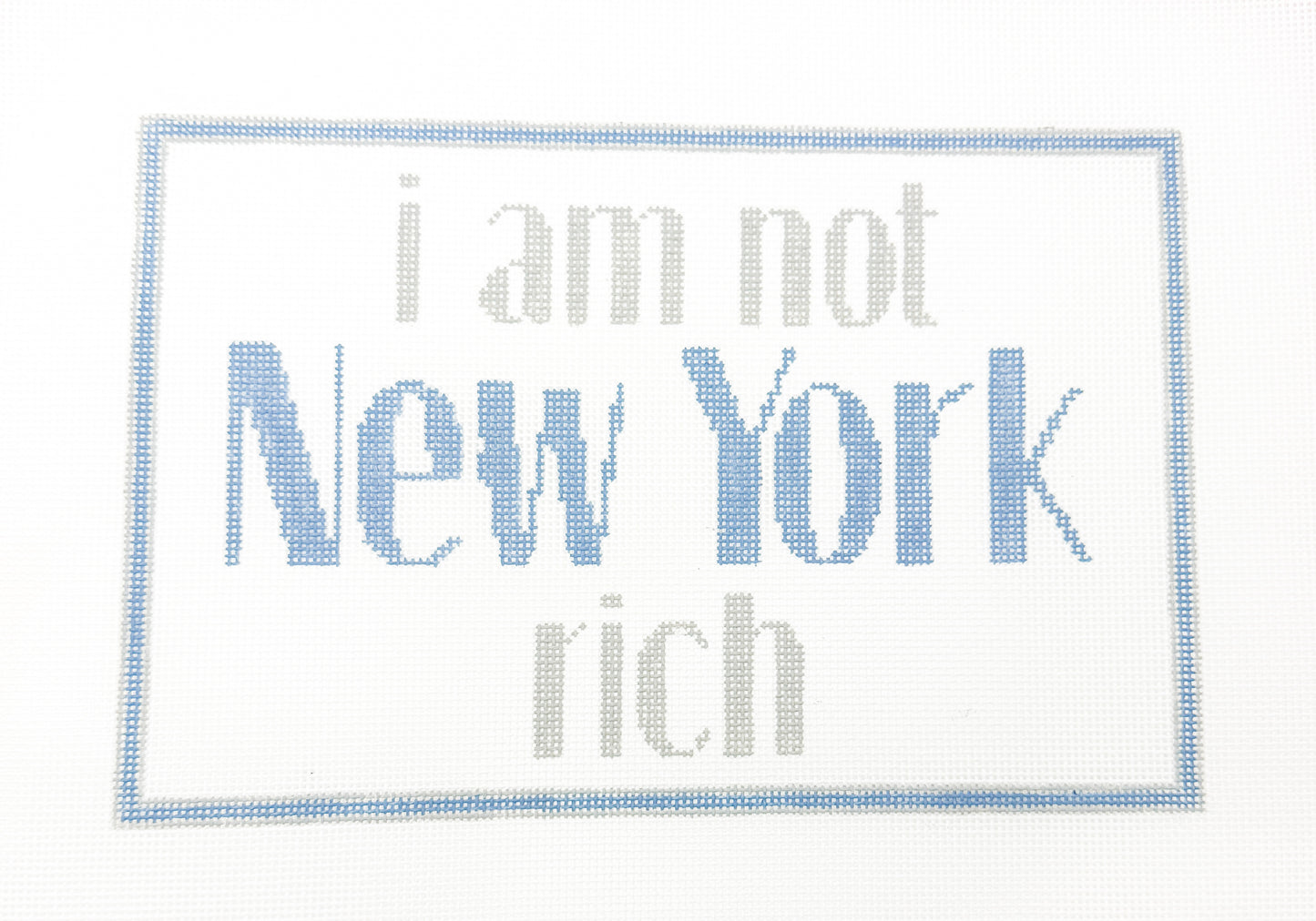 I Am Not New York Rich