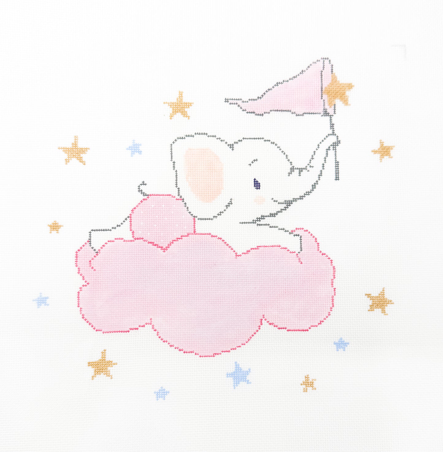 Baby Elephant in Cloud