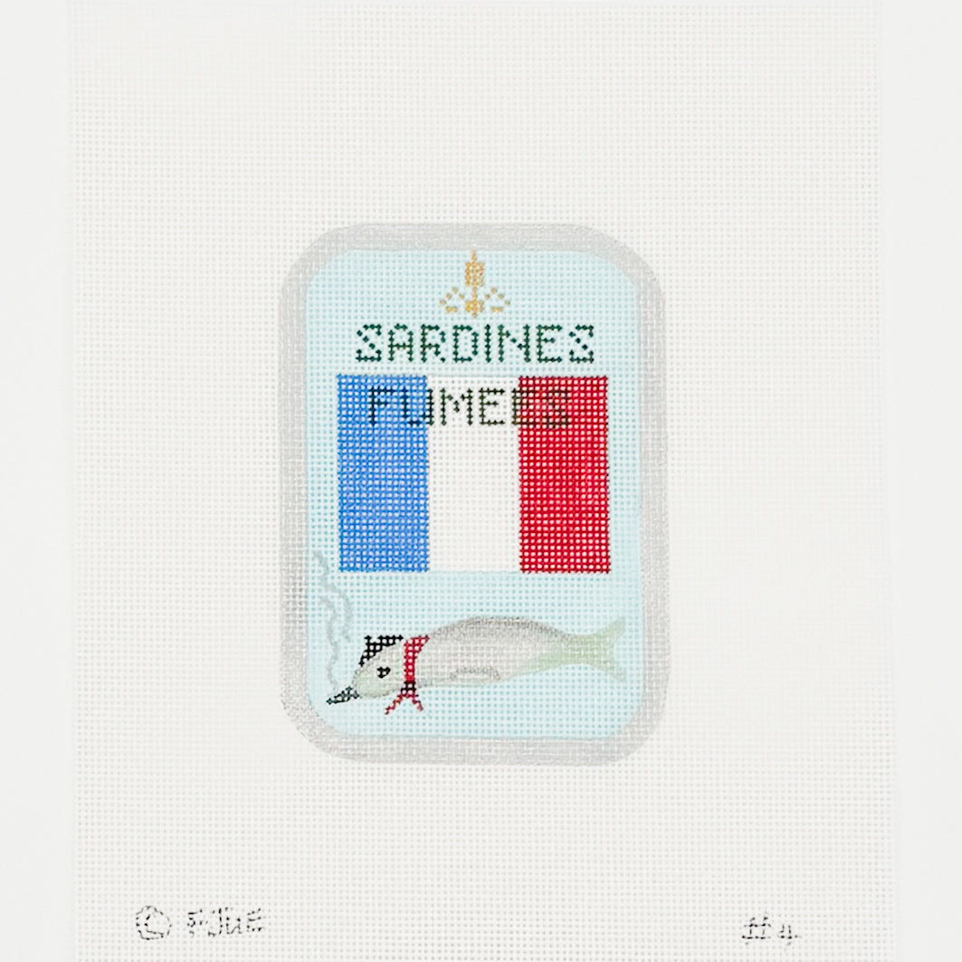 Smoked French Sardine Tin